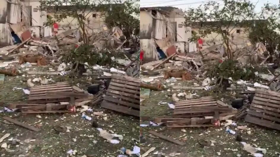 Explosão prédio em Maceió