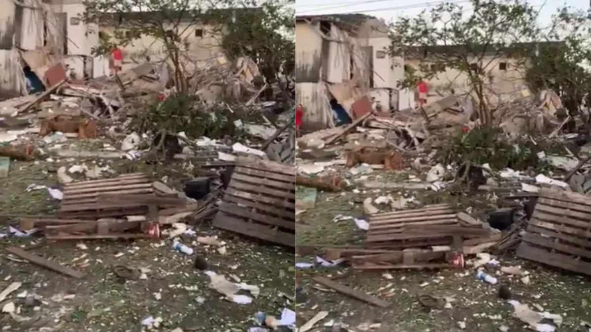 Explosão prédio em Maceió