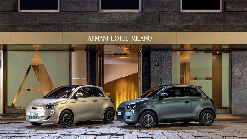 Fiat e Giorgio Armani lançam parceria na Europa.