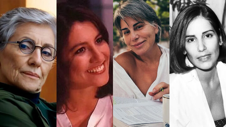 Antes e depois das atrizes Glória Pires e Cassia Kis de Vale Tudo