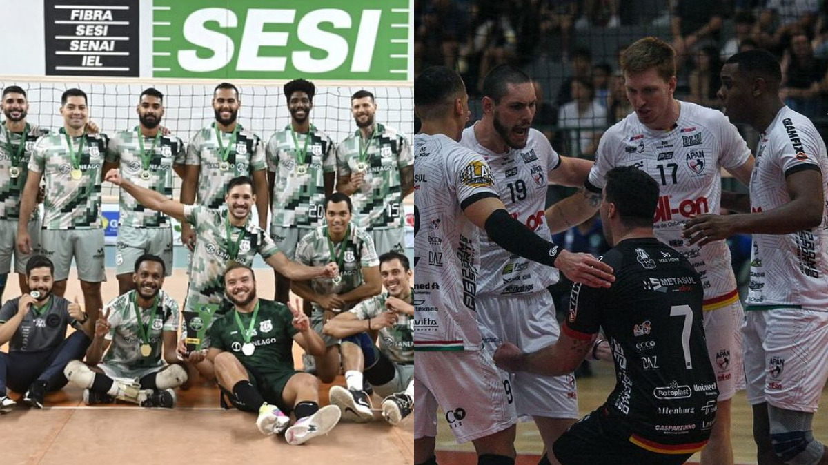 Goiás x Blumenau pela Superliga Masculina de Vôlei Onde assistir e horário