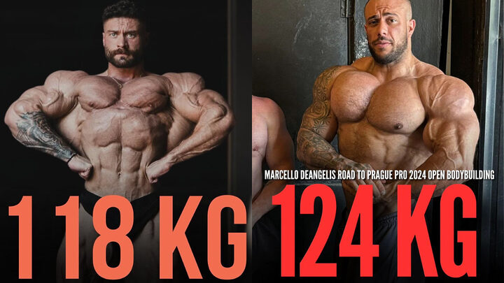 Horse x CBum Brasileiro atinge peso impressionante para o Praga Pro