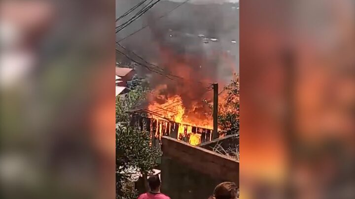 Incêndio em Concórdia