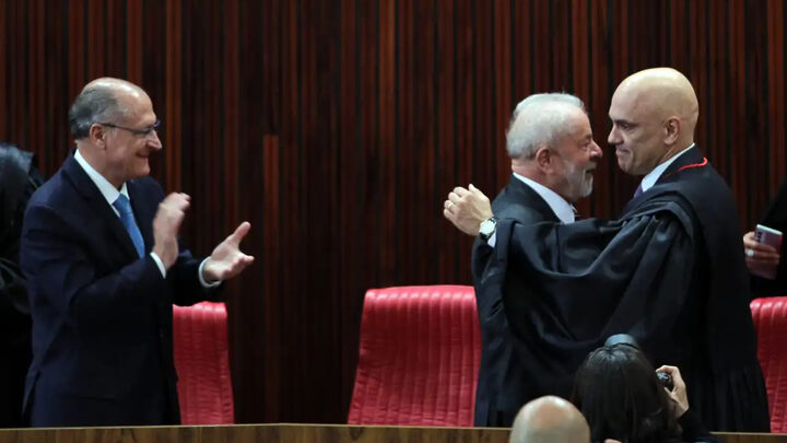 Lula, Alckmin e Moraes