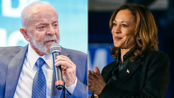 Lula e Kamala Harris