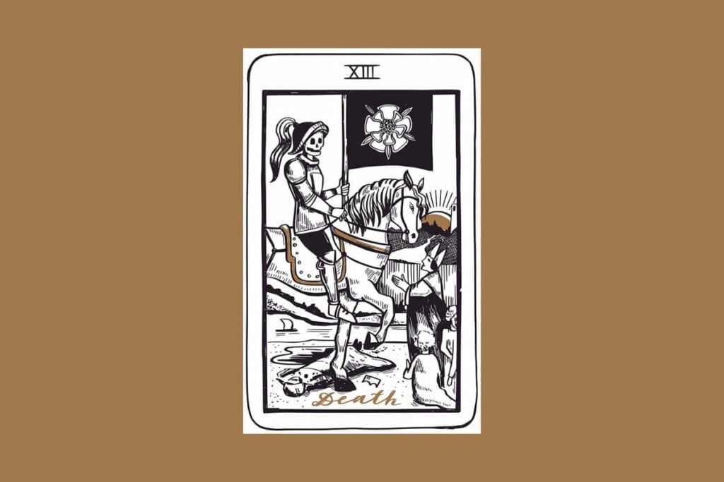 A carta da Morte mostra que o escorpiano não pode se apegar ao passado  (Imagem: Wondersketch | Shutterstock)