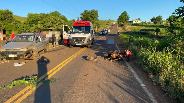 Motociclista de 43 anos morre em SC em acidente de trânsito.