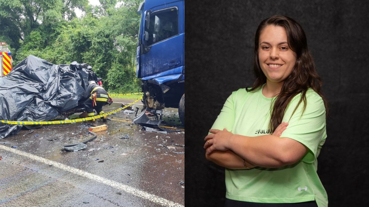 Personal trainer de 28 anos morre em acidente em SC.