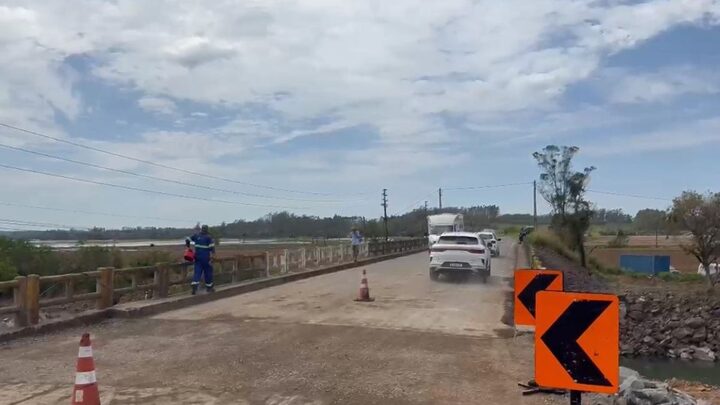 Ponte é liberada no Sul de SC