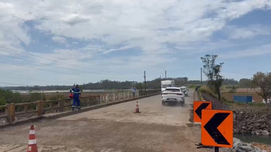 Ponte é liberada no Sul de SC