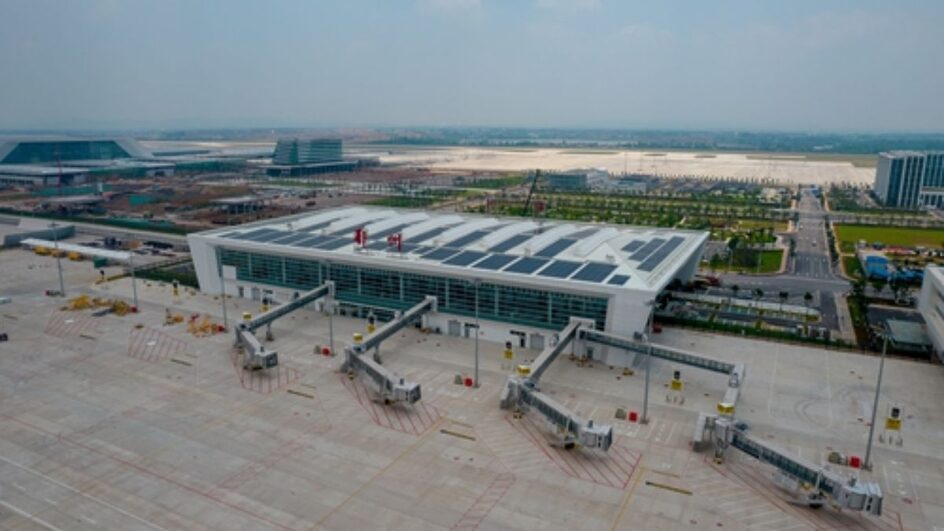 Aeroporto em Araquari seria parecido com o Aeroporto em Ezhou, na província chinesa de Hubei (Foto: Divulgação)