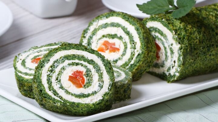 Rocambole de espinafre (Imagem: AS Foodstudio | Shutterstock)