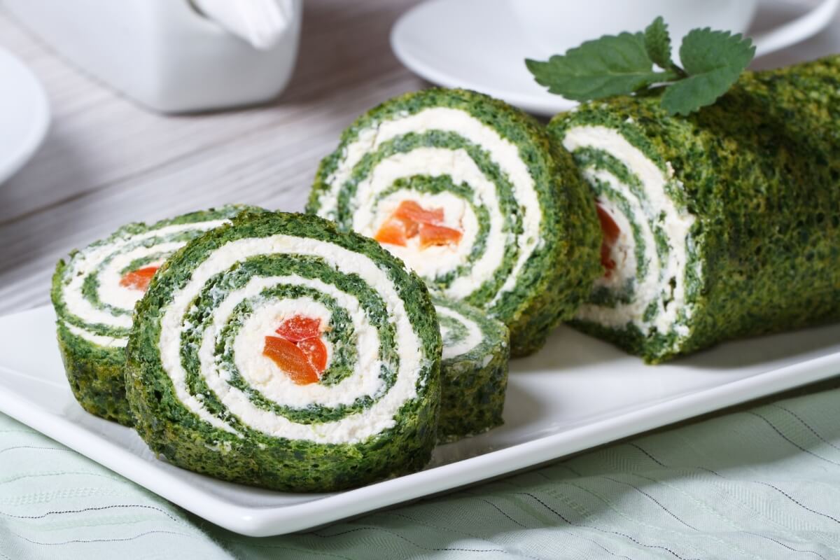 Rocambole de espinafre (Imagem: AS Foodstudio | Shutterstock)