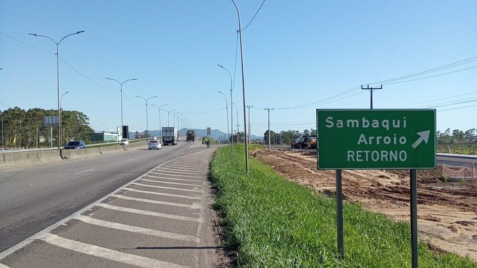 BR-101 terá trecho bloqueado em imbituba.