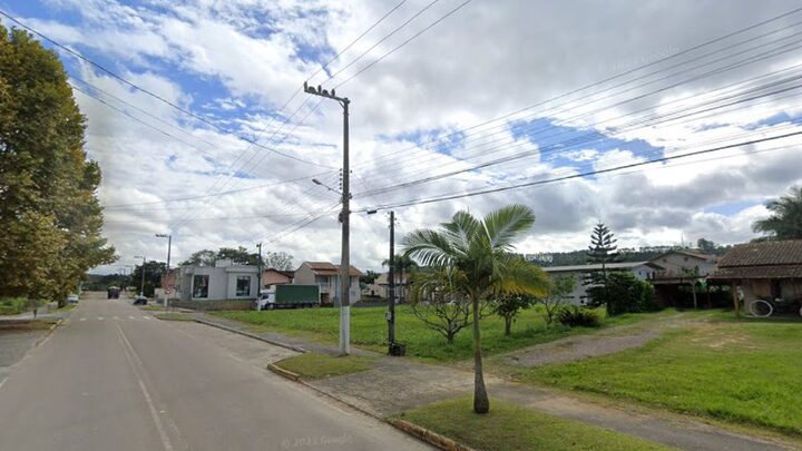 Venezuelano foi encontrado em Rio do Oeste (Foto: Google Maps, Reprodução)