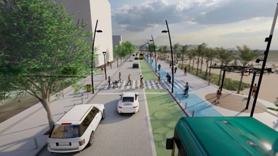 Nova avenida em Itapema