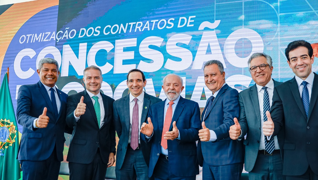 Presidente da República, Luiz Inácio Lula da Silva, durante Cerimônia de divulgação do Programa de Otimização de Contratos de Concessão de Rodovias Palácio do Planalto. Brasília - DF Foto: Ricardo Stuckert / PR