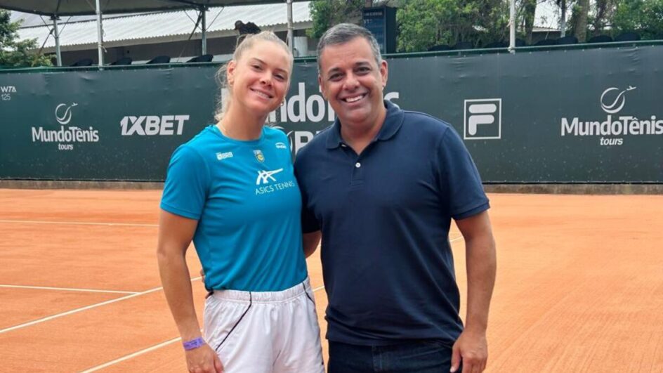 ATL Sports recebe Laura Pigossi, medalhista olímpica de tênis