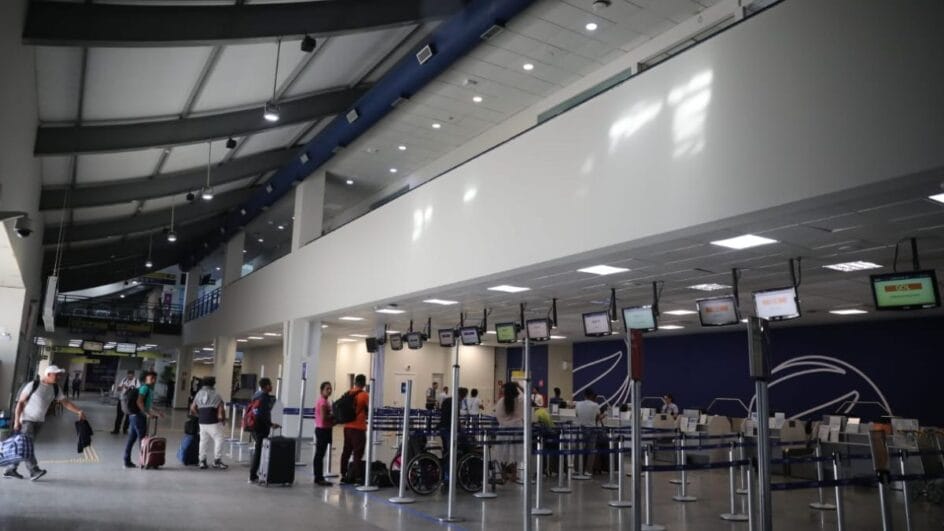 Área de check-in foi ampliada (Foto: Lucas Amorelli, DC)