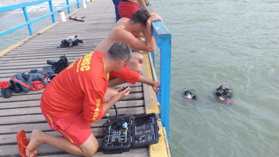 Afogamento adolescente Praia de Canasvieiras