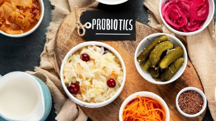 Os alimentos com probióticos fortalecem o sistema imunológico e mantêm a saúde do intestino (Imagem: Tatjana Baibakova | Shutterstock)