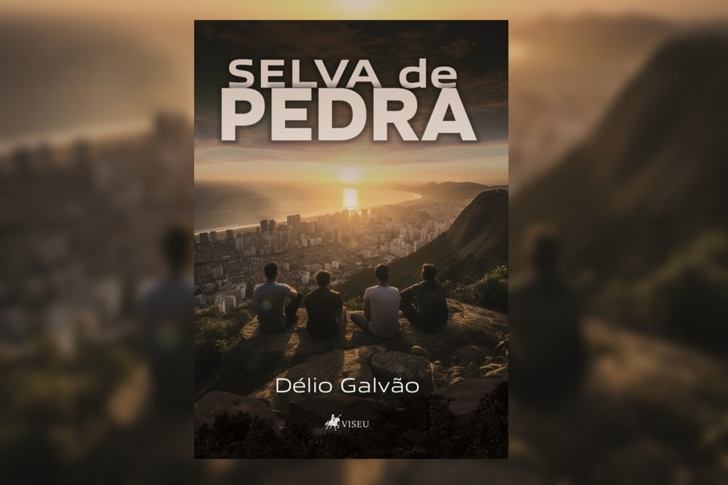Em ‘Selva de Pedra’, Délio Galvão leva os leitores ao Leblon para explorar as consequências de um crime brutal nos anos 80 (Imagem: Reprodução digital | Editora Viseu)
