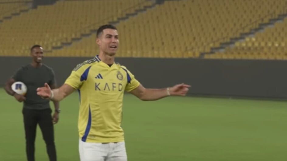 Cristiano Ronaldo alfineta Messi em desafio contra Mr Beast