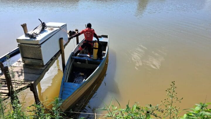 Homem desaparece Rio Itajaí Mirim