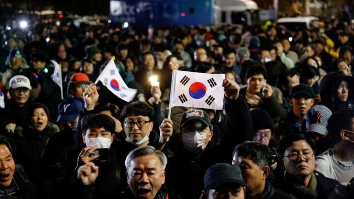 Lei marcial Coreia do Sul