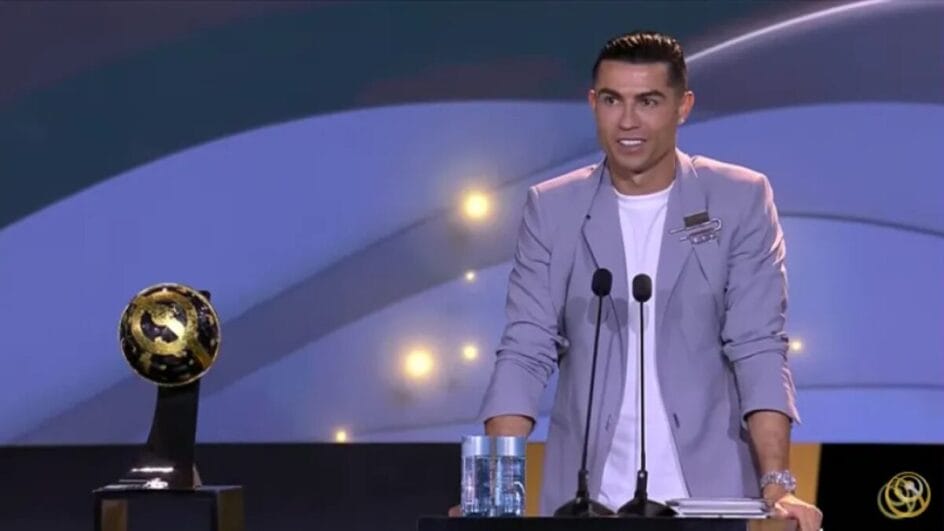 Cristiano Ronaldo exalta Vini Jr. e critica Bola de Ouro - (Foto: Reprodução)