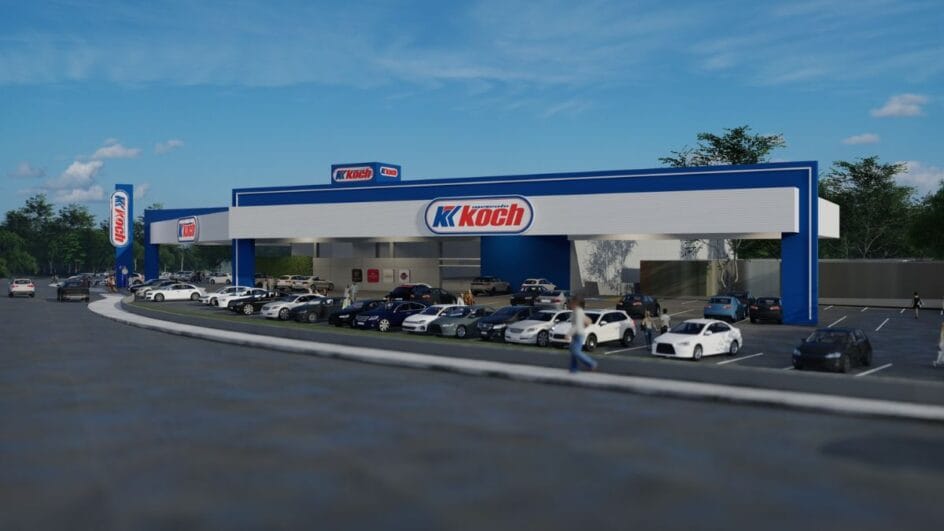 Esta é a loja 79 do Grupo espalhado por 34 cidades de SC (Foto: Grupo Koch, Divulgação)
