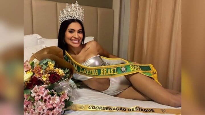 Emanuelle venceu título no concurso (Foto: Reprodução, redes sociais)