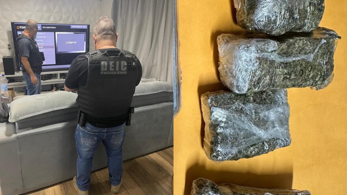 Operação Tio Patinhas prende dois narcotraficantes na Grande Florianópolis