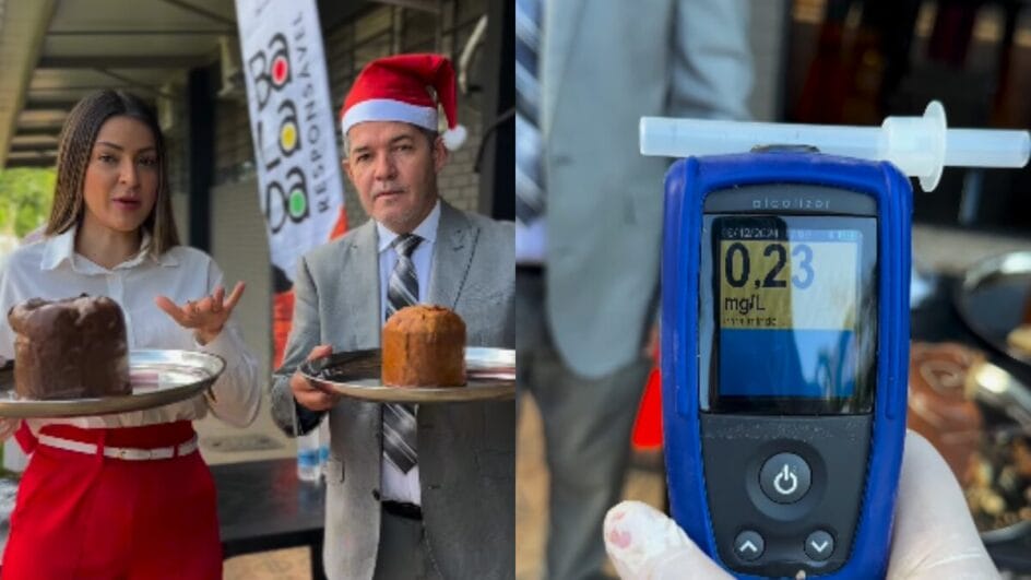 Panetone tem álcool Entenda como comida típica de Natal pode causar teste de bafômetro positivo