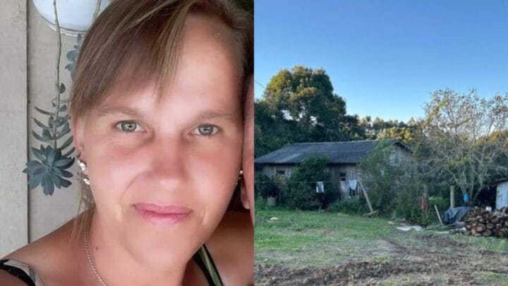 Ângela morreu em uma casa no interior de Itaiópolis (Foto: Reprodução, redes sociais/ Polícia Militar)