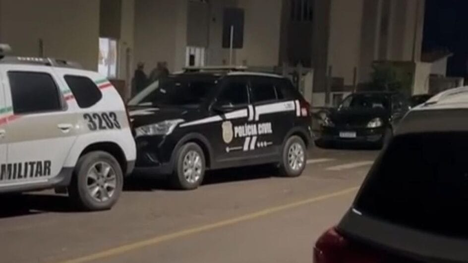 Crime ocorreu na noite de sexta-feira, em Xaxim (Foto: Divulgação)