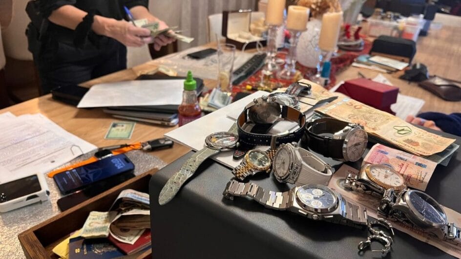 PF apreendeu casas e apartamentos de alto padrão, terrenos e automóveis de luxo adquiridos pelos investigados no Brasil (Foto: PF, Divulgação)