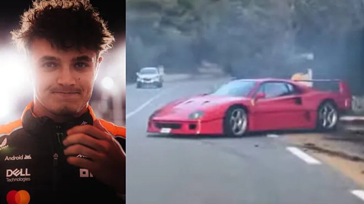 Acidente danifica Ferrari de R$ 15 milhões de piloto da Fórmula 1