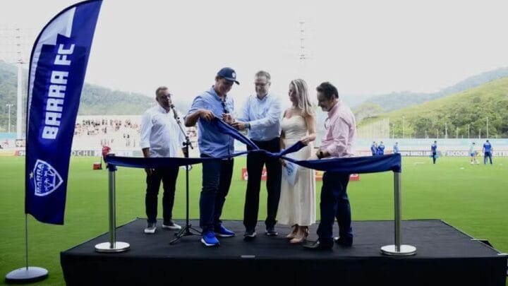 Arena Barra FC é inaugurada oficialmente antes de rodada do Catarinense