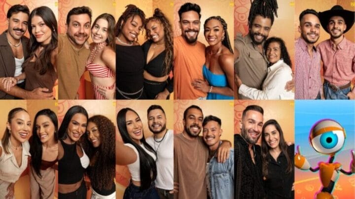 BBB 25 Os participantes que mais ganharam seguidores nas redes antes do início do programa