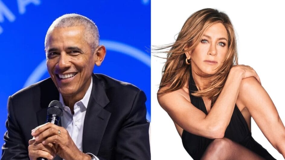 Barack Obama e Jennifer Aniston
