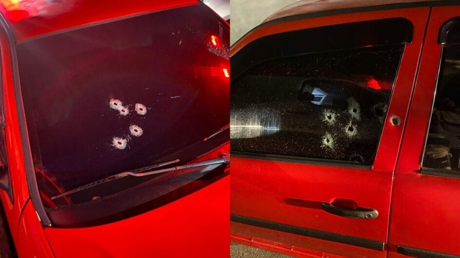 onde um veículo palio prata ou branco apareceu incendiado no bairro cordeiros