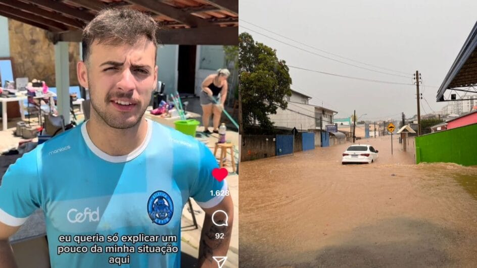 Catarinense viraliza nas redes pedindo doações