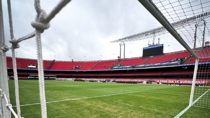 Imagem mostra estádio Morumbis