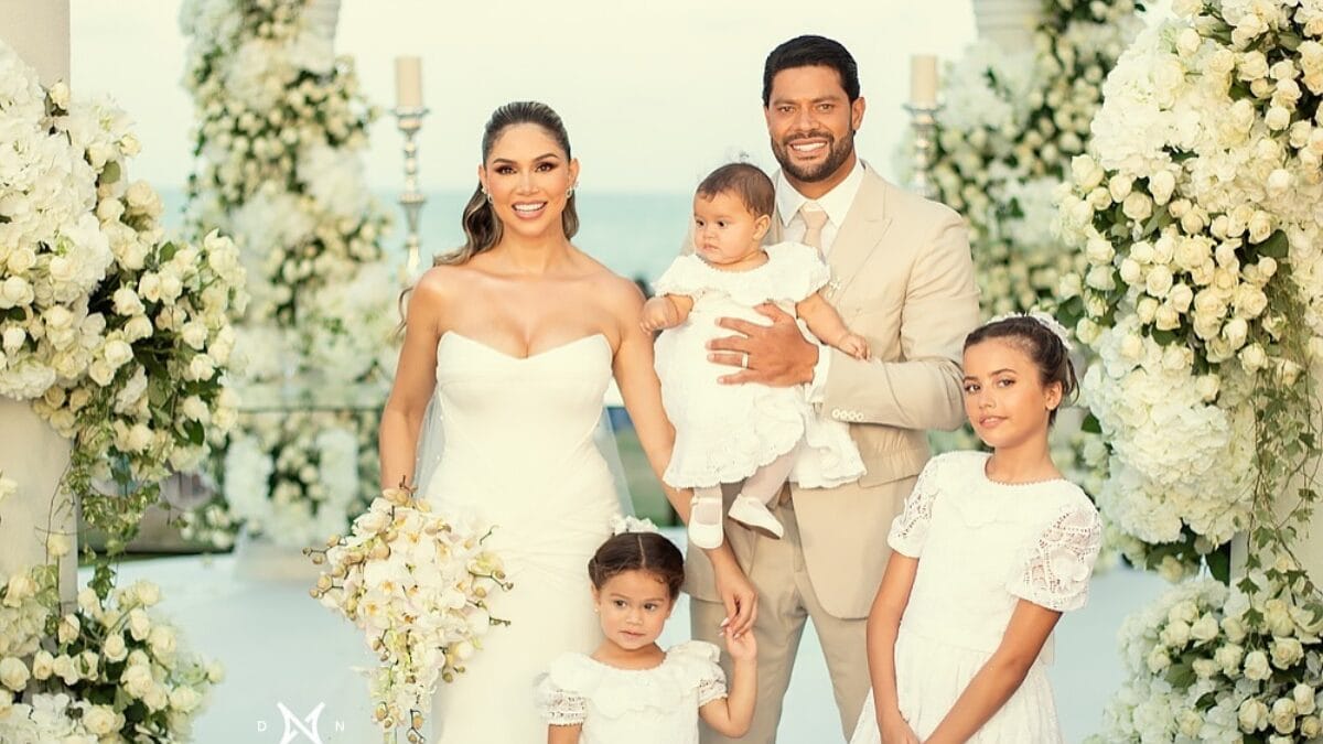 Festa de casamento de R$ 20 milhões de Hulk Paraíba e Camila Ângelo foi registrada por fotógrafo de SC