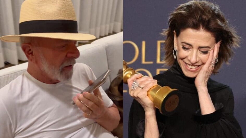Lula faz ligação para Fernanda Torres e parabeniza vitória no Globo de Ouro