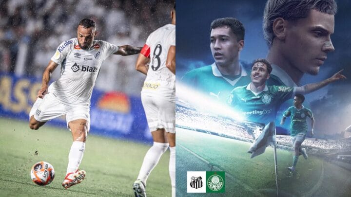 Onde assistir ao vivo e com imagens Santos x Palmeiras pelo Paulista