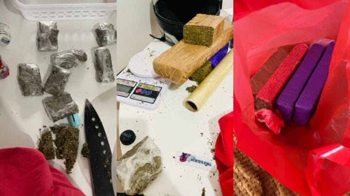 Quatro pessoas são presas e drogas são apreendidas em operação contra o tráfico em Chapecó
