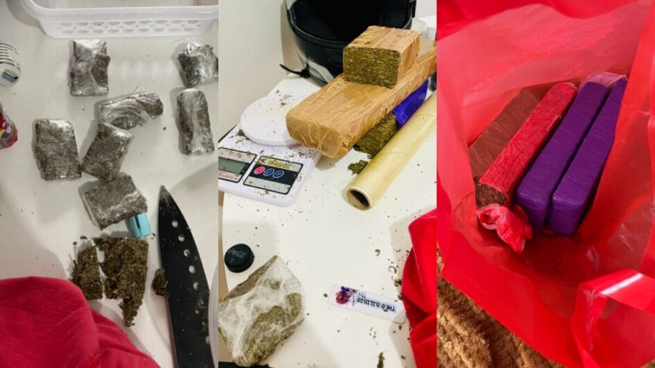 Quatro pessoas são presas e drogas são apreendidas em operação contra o tráfico em Chapecó