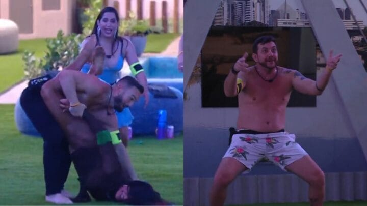 Primeira festa do BBB 25 tem dança inusitada e flertes; veja como foi (7)